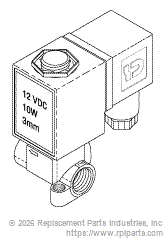 RPI TUV081 Solenoid Valve (3Mm)