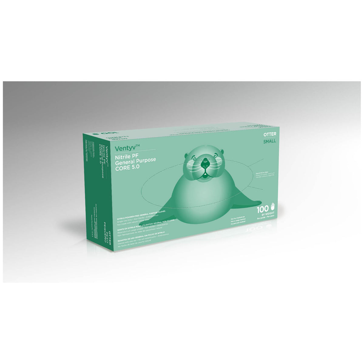 GLOVE GEN PURP NITRILE PF SMPOLY COAT BLUE 100/BX 10BX/CS