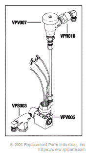 RPI VPA002 Water Control Assembly (2 Hp) 