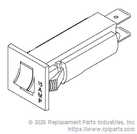 RPI VPB166 Circuit Breaker (15A) 