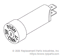 RPI VPB167 Circuit Breaker (3A) 