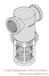 RPI VPC136 Solids Collector (1-1/2")