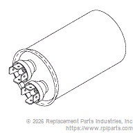 RPI VPC152 Capacitor (15Μf, 370Vac)