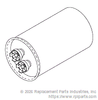 RPI VPC155 Capacitor (60Μf, 440Vac) 