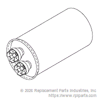 RPI VPC156 Capacitor (60Μf, 370Vac)