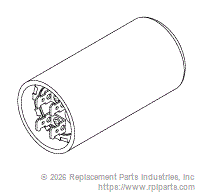 RPI VPC157 Capacitor (189-227Μf, 125Vac) 