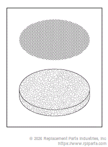 RPI VPE064 Filter Element And Screen 