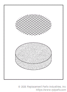 RPI VPE068 Filter Element And Screen
