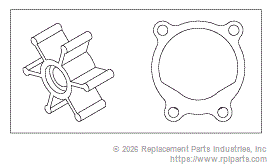 RPI VPK127 Pump Repair Kit 