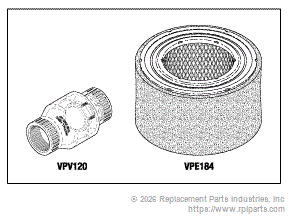 RPI VPK183 Vacuum Pm Kit 