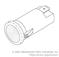 RPI VPL180 Pilot Light (Green) 