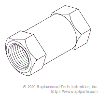 RPI VPR024 Flow Regulator (0.25 Gpm) 