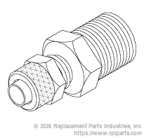 RPI VPR030 Flow Regulator (.19 Gpm) 