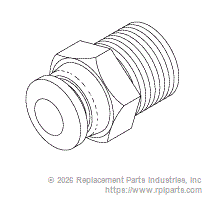 RPI VPR031 Flow Regulator (.19 Gpm) 