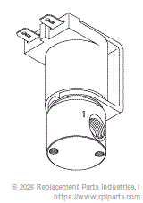 RPI VPV038 Solenoid Valve Assembly 