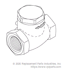 RPI VPV049 Check Valve (1/2")
