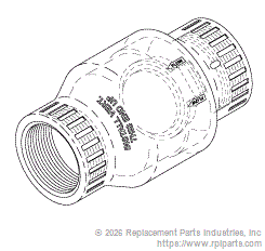 RPI VPV120 Check Valve (1-1/2") 