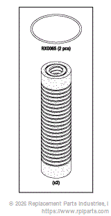 RPI WCE003 Filter Element (5 Micron) 