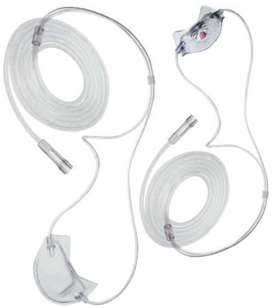 Nasal Mask Soft Plus Biflo Nasal Style Adult One Size Fits Most Adjustable Head Strap 
