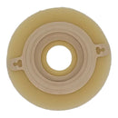 Safe N Simple Ostomy Barrier Precut, Extended Wear Adhesive Tape Collar 57 mm Flange Red Code System 1-1/4 Inch Opening 5 X 5 Inch (40/CS) 
