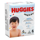 Huggies Snug & Dry Diapers, Size 6 (Case of 84)