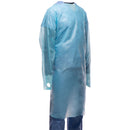 Protective Procedure Gown X-Large Blue NonSterile Not Rated Disposable (Case of 75) 