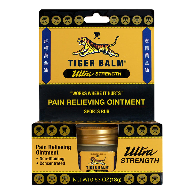 Prince of Peace Enterprises Tiger Balm Ultra Strength Camphor / Menthol Topical Pain Relief 