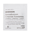 McKesson Brand McKesson Benzalkonium Chloride Antiseptic Skin Wipes (1000/CS) 