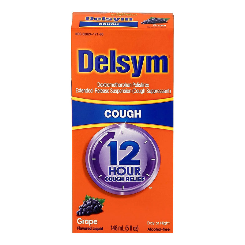 Reckitt Benckiser Delsym Dextromethorphan Cold and Cough Relief 