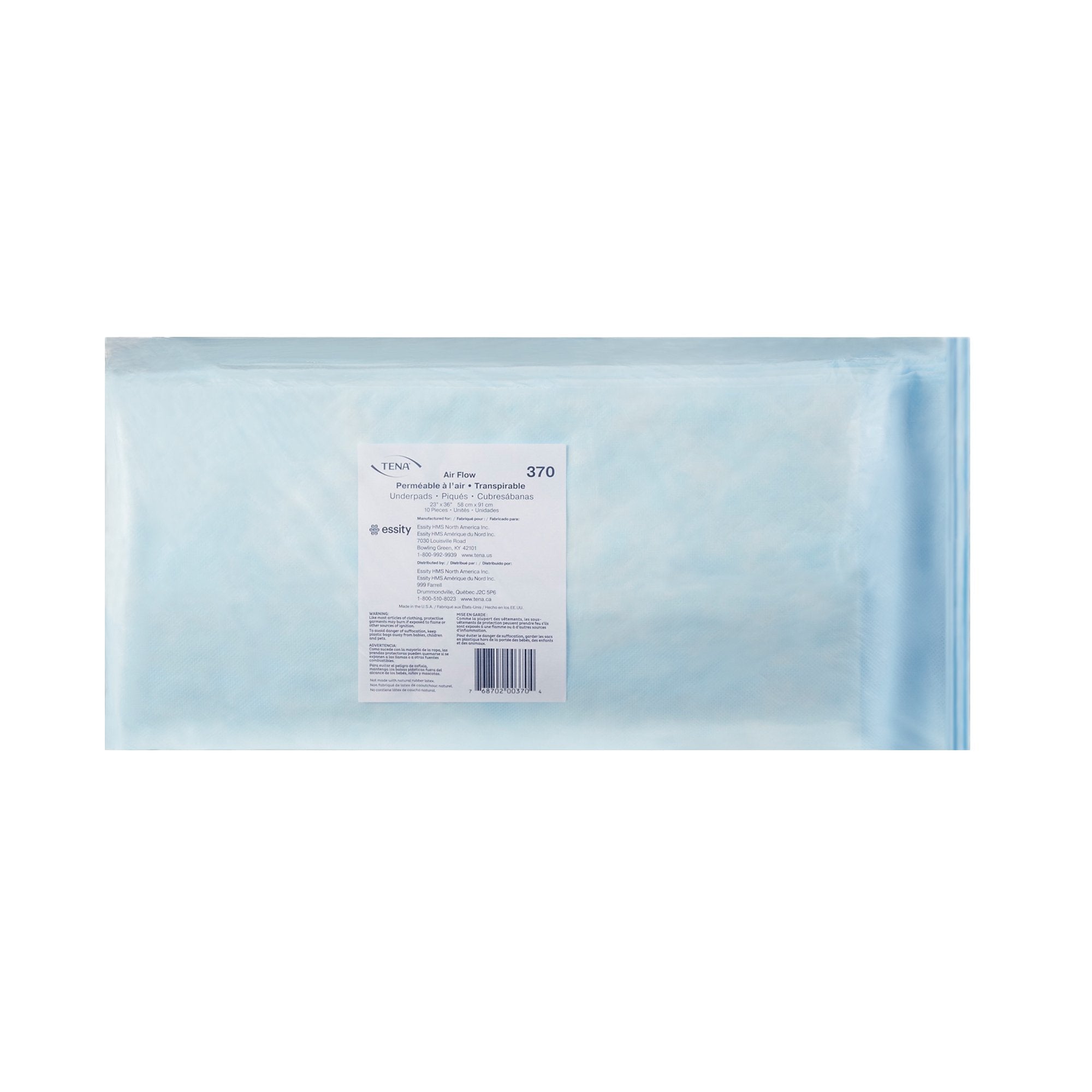 Essity HMS North America Inc Tena Air Flow Low Air Loss Underpad, 23 x 36 Inch (6/CS) 