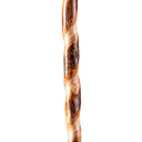 Mabis Healthcare Brazos Twisted Hickory Rustic Walking Stick, 55-Inch Height 