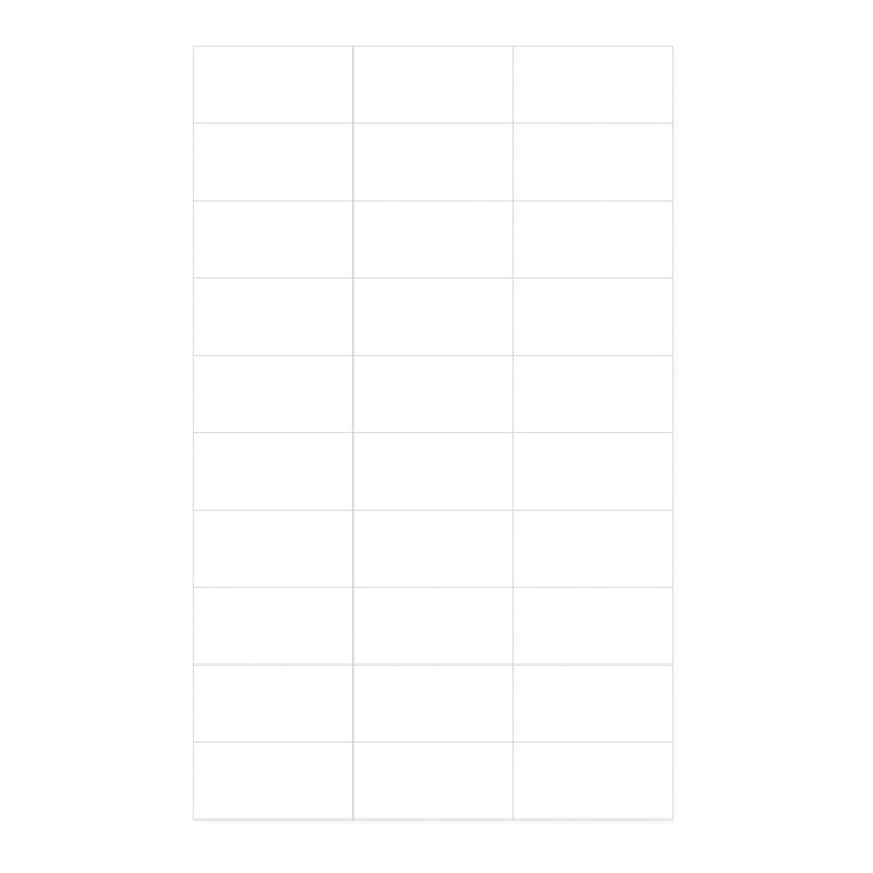 PDC Healthcare Blank Label pdc Laser White 1-1/2 X 2-27/32 Inch (1000/CS)