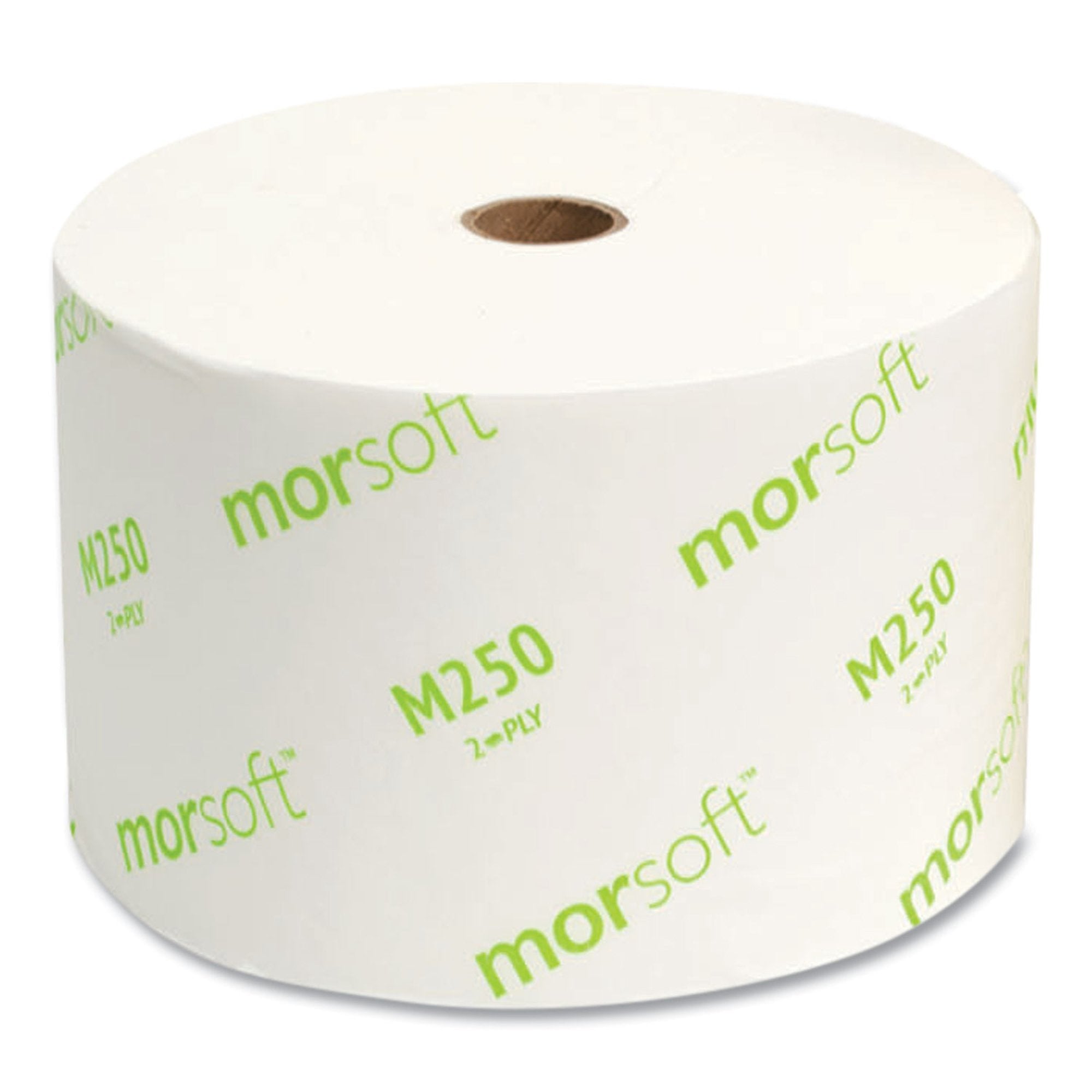 Essendant Co/United Stationers Toilet Tissue Morcon White 2-Ply Standard Size Cored Roll 1250 Sheets 4 X 4-1/2 Inch (24/CS) 