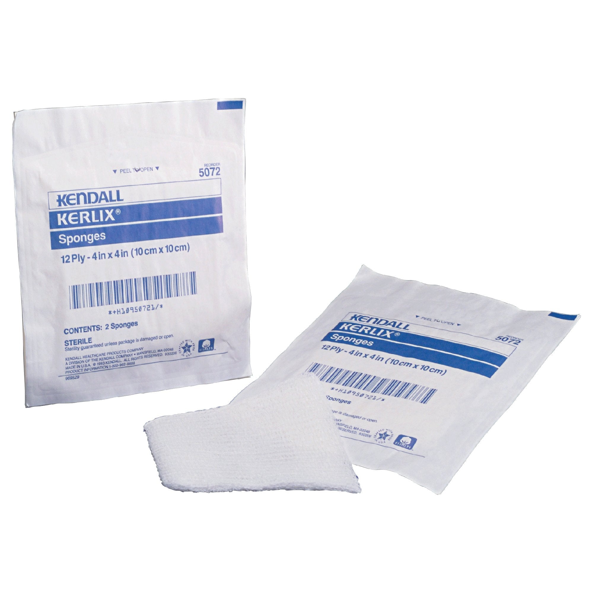 Cardinal Kerlix USP Type VII Fluff Dressing, 4 x 4 Inch, 12-Ply (2000/CS) 