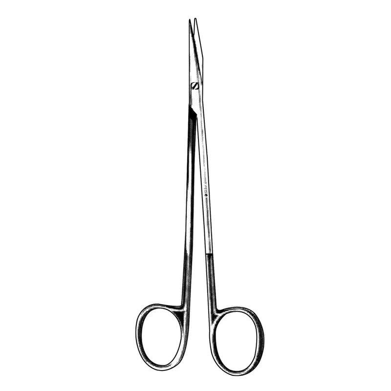 Sklarhone Super-Cut Reynolds Scissors - 6", Curved, Sharp/Sharp, 1 Razor Edge, 1 Standard Edge - 15-9306 