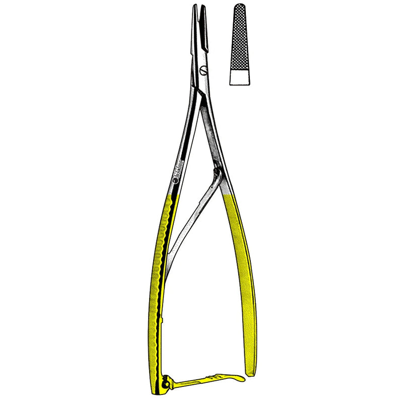 Sklar TC Zweifel Needle Holder - 9", Serrated - 21-4959 