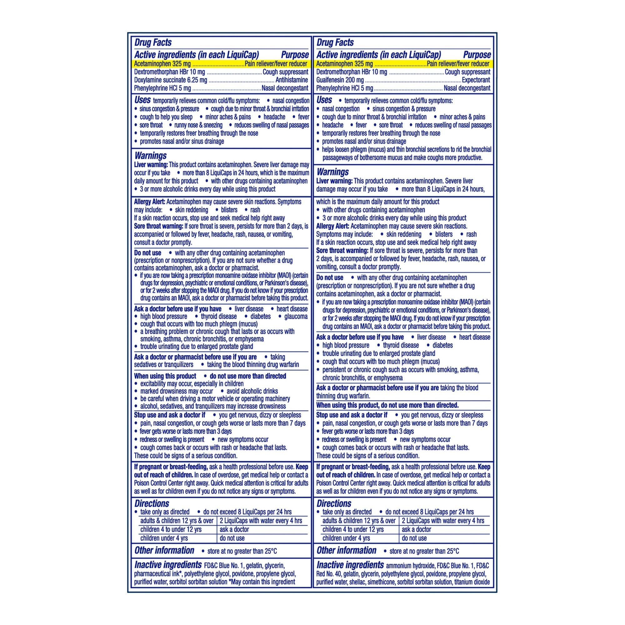 Procter & Gamble Vicks DayQuil/NyQuil Severe Cold & Flu LiquiCaps 