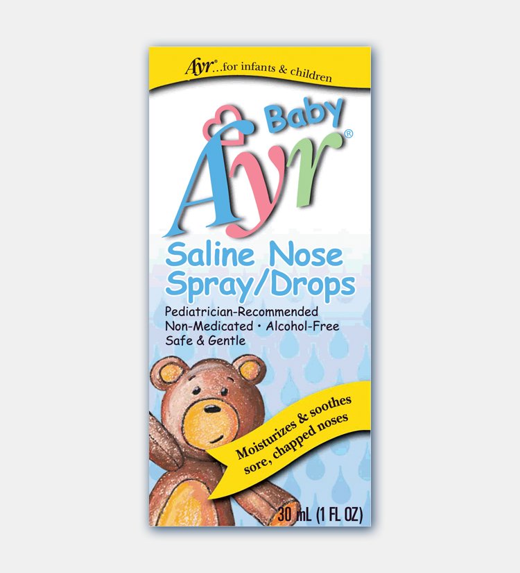 BF Ascher Ayr Baby Saline Nose Spray/Drops 