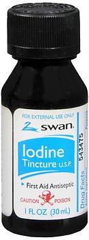 Cumberland Swan Swan Iodine Tincture Antiseptic 
