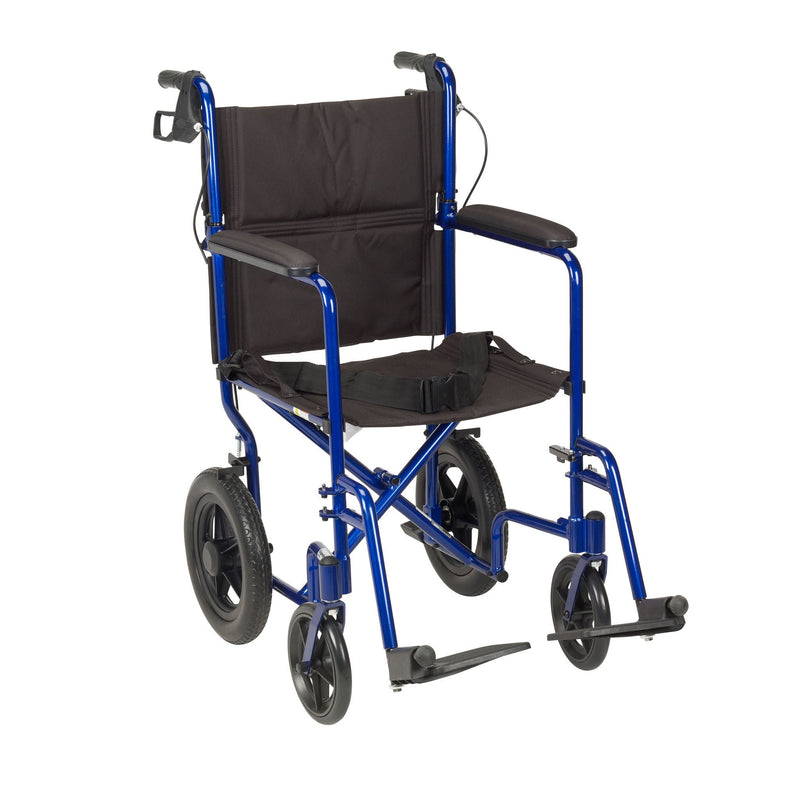 drive Expedition Lightweight Transport, Black with Blue Finish (Each)