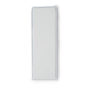 Cleanroom Wet Mop Pad Contec Klean Max Sealed Edge Medium White Microfiber / Polyester Disposable (24/CS)