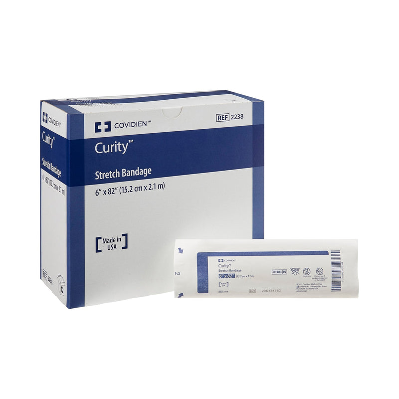 Cardinal Curity Sterile Conforming Bandage, 6 x 82 Inch, One-Ply (48/CS) 