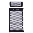 Acutens Inc Kanjo Memory Foam Acupressure Mat Set, Black (8/CS) 