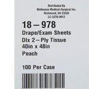 McKesson Nonsterile Physical Exam Drape, 40 x 48 Inch (Case of 100)