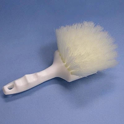 Medical Surface Cleaning Brush - 7-3/4", White, Disposable, PK 3 - 10-1418