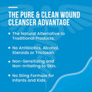 Pure & Clean Wound Cleanser, 8-ounce Pump Bottle (12/BX) 