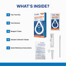 Respiratory Test Kit Tyfast Flu A/B & COVID-19 At Home Multiplex Rapid Test 1 Test per Kit (Box of 10)