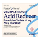 Foster & Thrive Original Strength Acid Reducer Famotidine Tablets 10 mg (Box of 90)