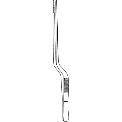 Merit Jansen Bayonet Dressing Forceps - 6-1/2" - 97-605