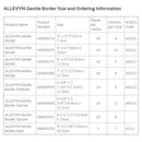 Allevyn Gentle Border Silicone Foam Dressing, 5 x 5 Inch 